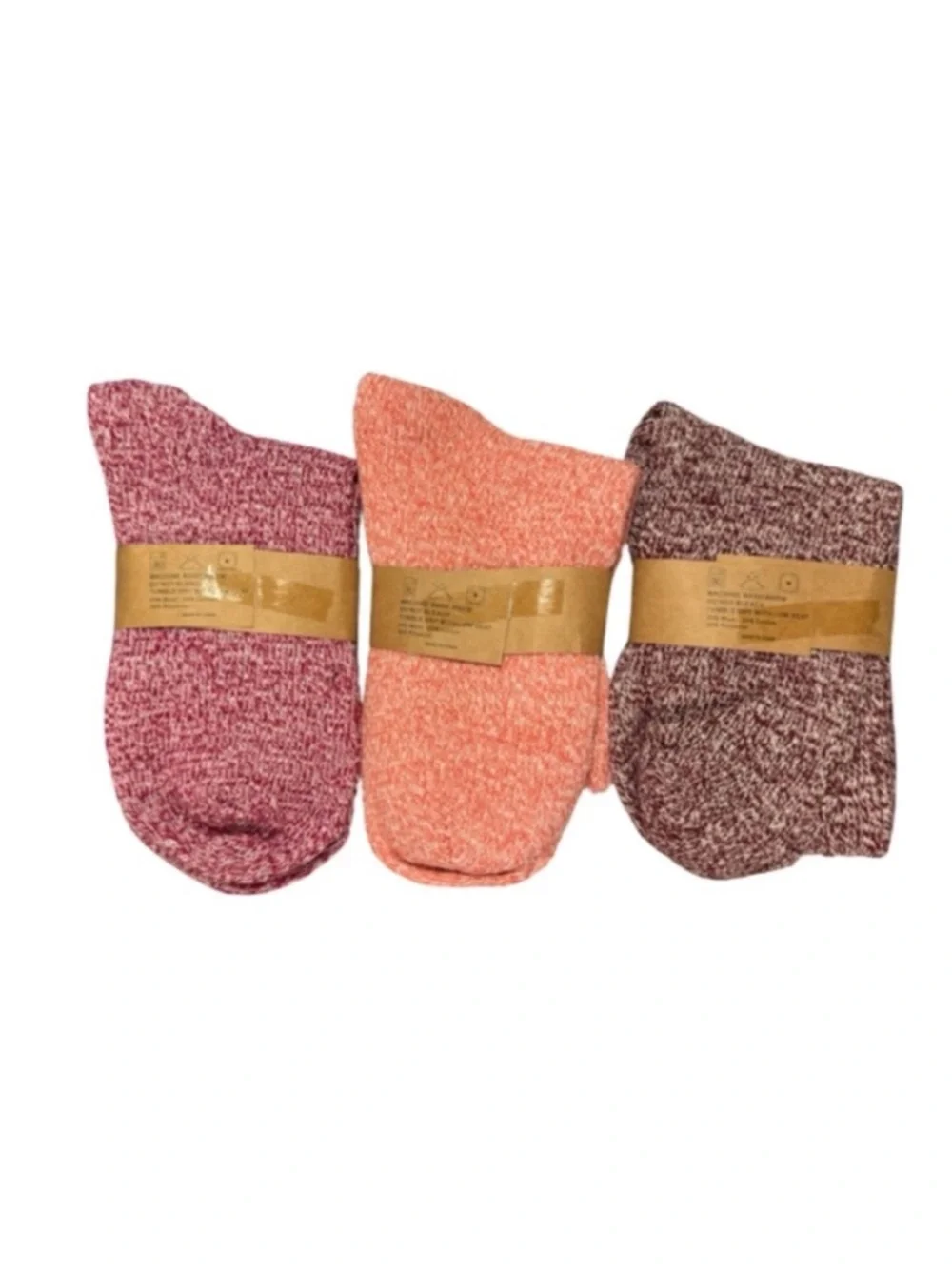 3 Wool Crew Socks